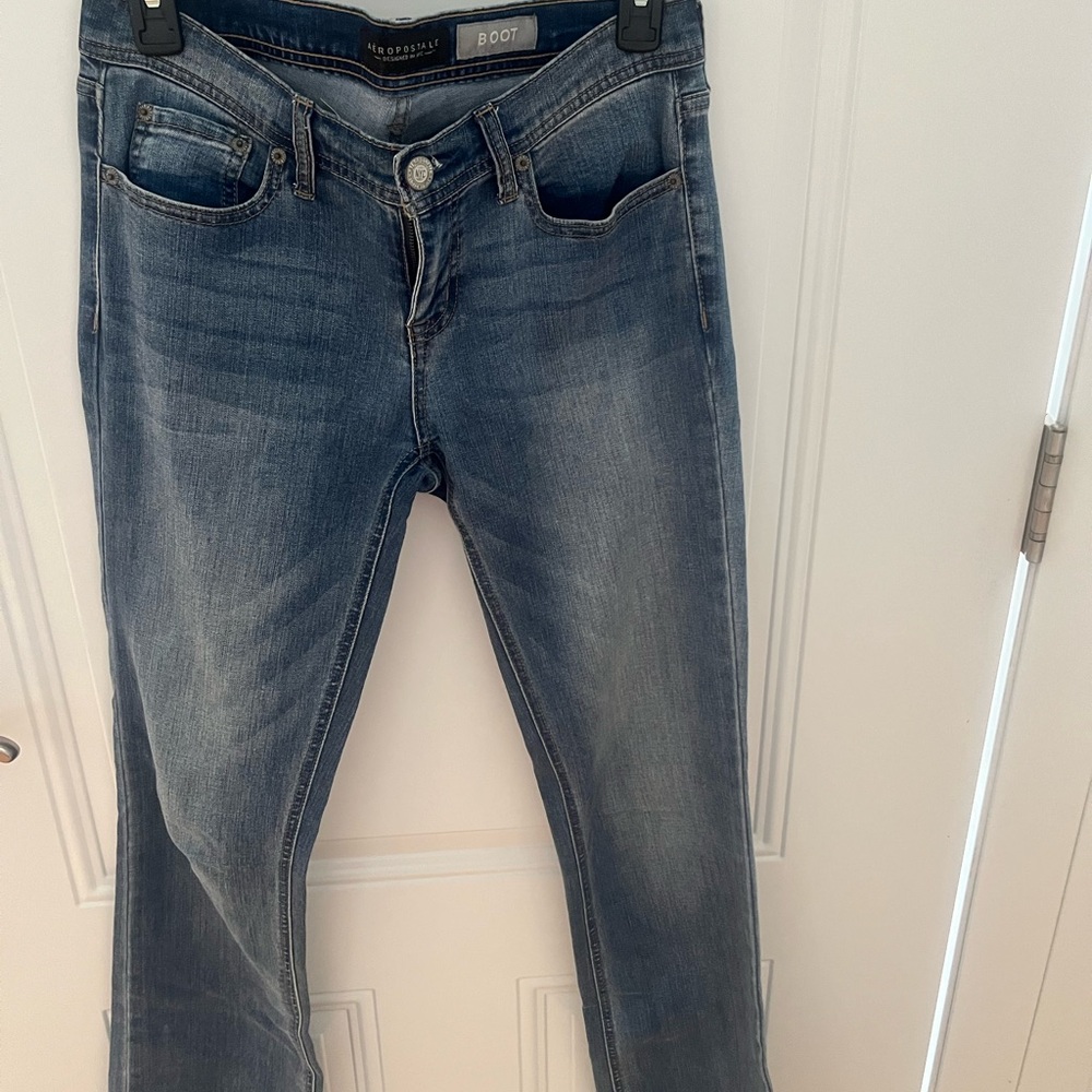 Aeropostale Womens/Juniors Blue Jeans Boot Cut Size 6
